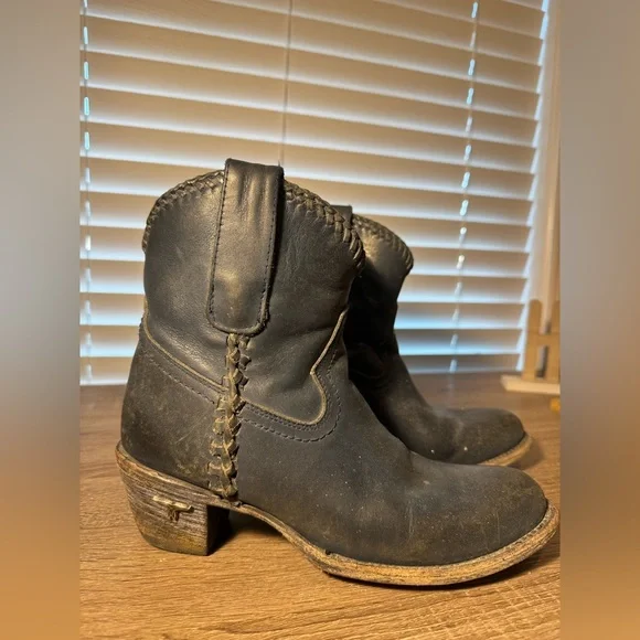 Lane Women's Blue Ankle Boots Size 6 1/2 - Picture 3 of 6